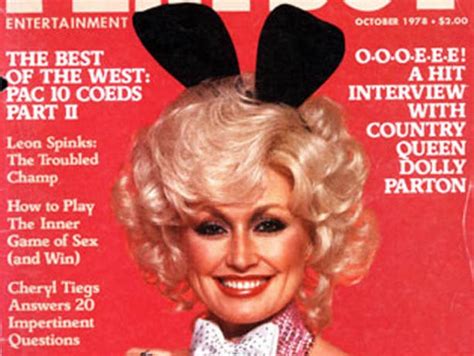 Dolly Parton appears on cover of Playboy magazine